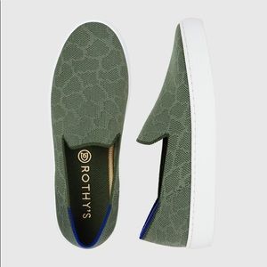 COPY - Rothys The Sneaker - Olive Safari size 10.5